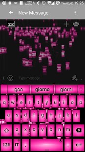 Download Keyboard Theme Led Pink APK