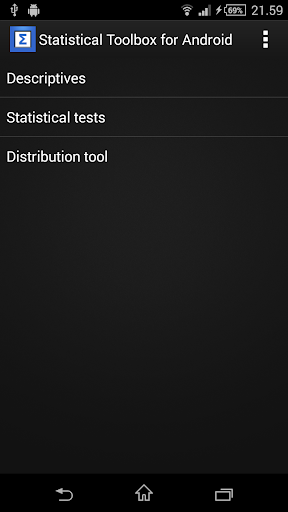 STA: Statistical Toolbox