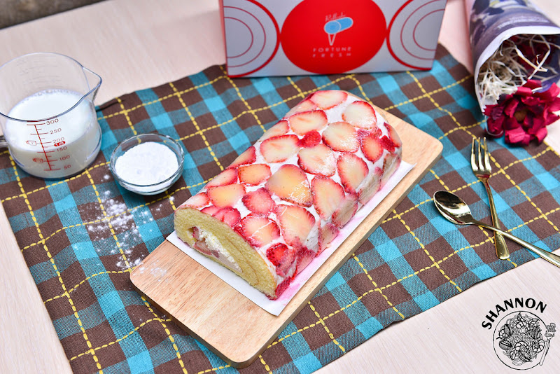 嘉義西區[Fortune Fresh 芙甜冰‧捲‧專賣]蛋糕捲、甜點、下午茶、法式甜點、芙甜、限量