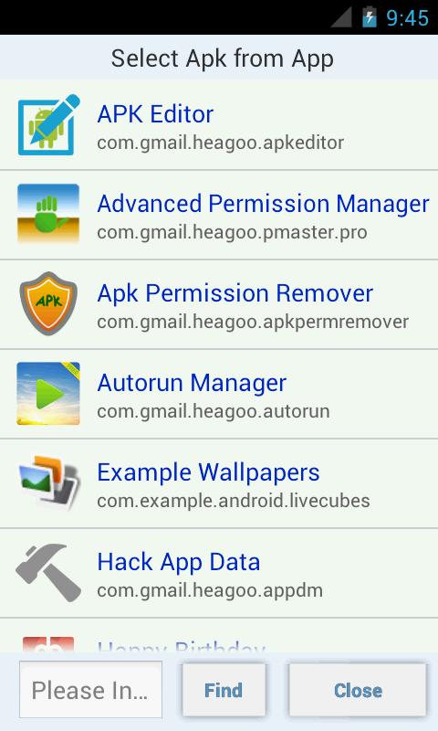  APK Editor Pro: captura de tela 