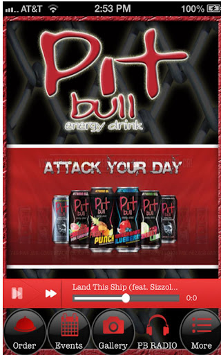 Pit Bull Energy Drink