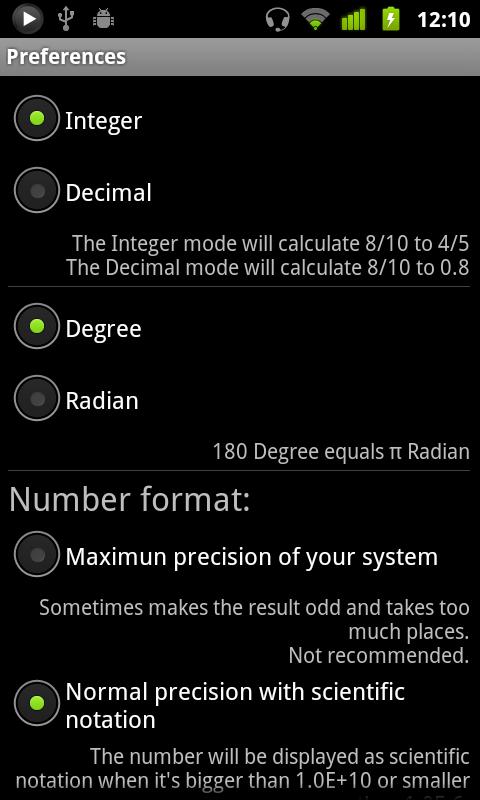 handyCalc Android
