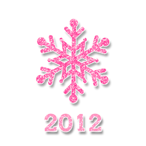 Magical Pink Christmas GO SMS