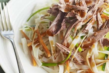 Chinese spiced duck salad