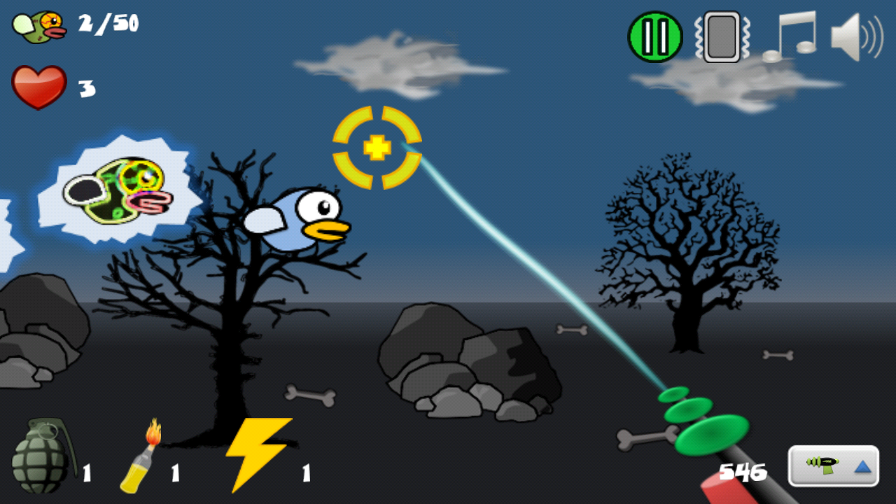 Zombie Birds - screenshot