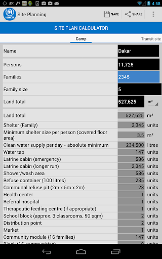 【免費工具App】UNHCR Refugee Site Planning-APP點子