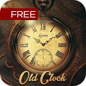 FREE Gold Clock live wallpaper icon