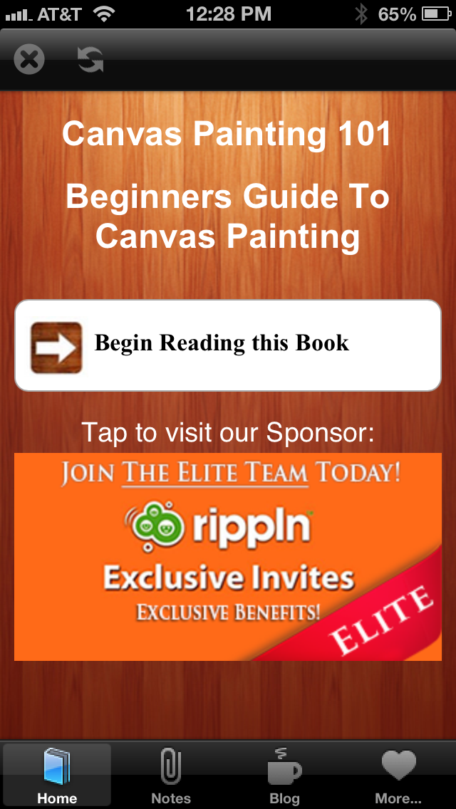 Painting for Beginners Screen 2
