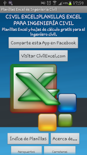 Hojas Excel Ingenieria Civil - screenshot thumbnail