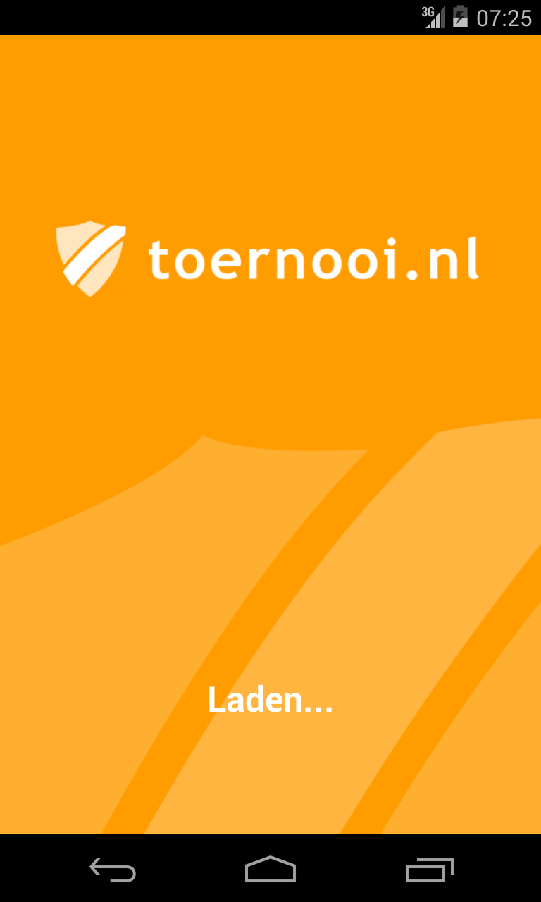 Android application Toernooi.nl Tennis screenshort