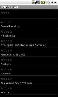 Download NC General Statutes - Criminal APK for PC