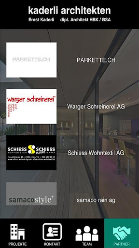 【免費商業App】kaderli architekten-APP點子