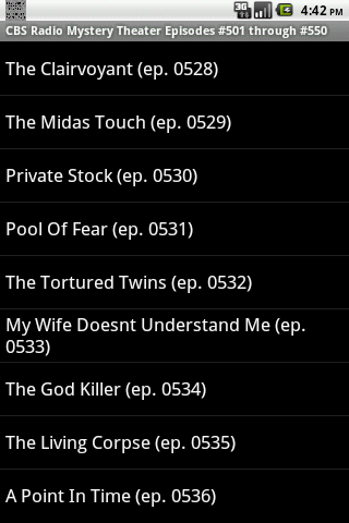 【免費音樂App】CBS Radio Mystery Theater V.11-APP點子