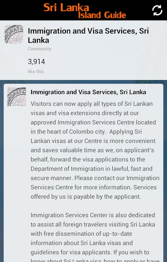 Sri Lanka Island Guide - screenshot