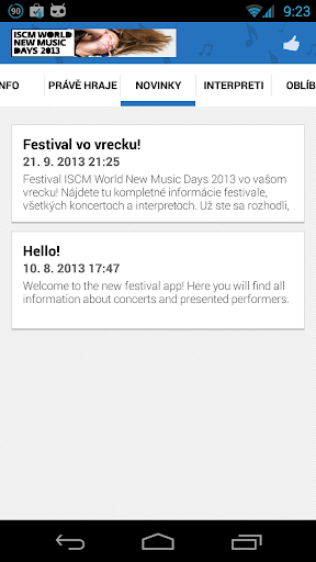 【免費音樂App】ISCM World New Music Days-APP點子