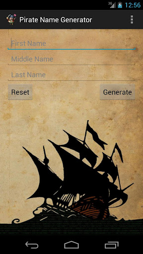 Pirate Name Generator