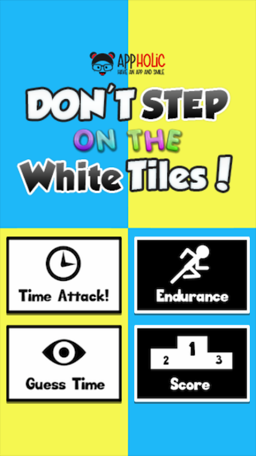 Don T Step On The White Tile Don T Step On The White Tile