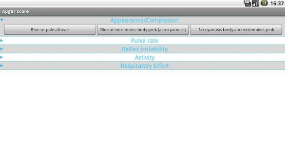 Apgar score