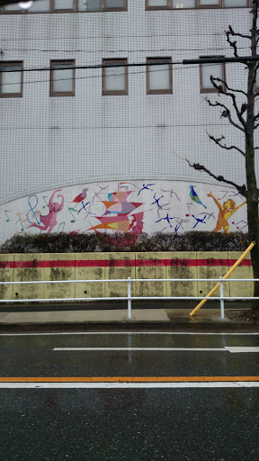 愛知ヨーク名古屋センターの壁画