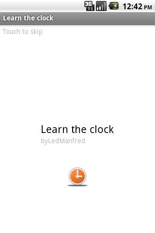 Learn the clock