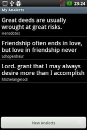 My Analects poster 1