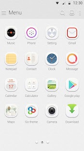 How to install Simple Gray GO Launcher Theme v1.0 mod apk for pc