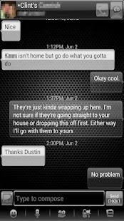 How to download GoSMS Pro Theme Gunmetal Glass 1.3 unlimited apk for laptop