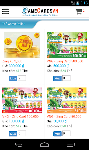 GameCardsVN