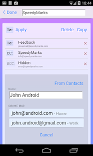  Group Mail Free – Vignette de la capture d'écran  