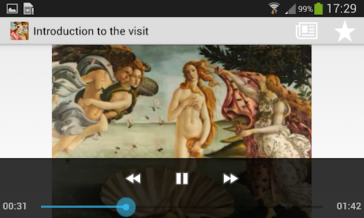 Galleria degli Uffizi English Screen 2