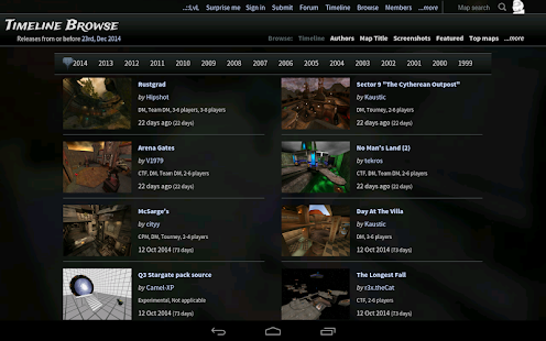   ..::LvL - Q3A Database- screenshot thumbnail   