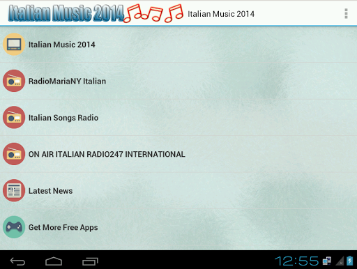 Italian Music Radio 2014