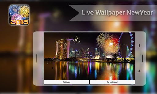 Live Wallpaper NewYear 2015