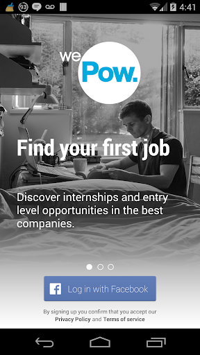 WePow.Jobs: Find your 1st job.