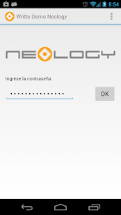 Write Demo Neology