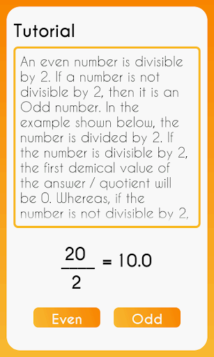 el Numbers: Odd Even Prime