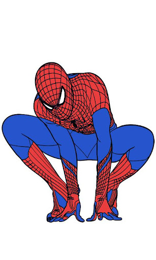 【免費娛樂App】A Man Coloring Amazing Spider-APP點子