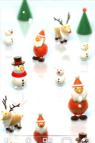 【免費個人化App】Mini Santa Live Wallpaper-APP點子