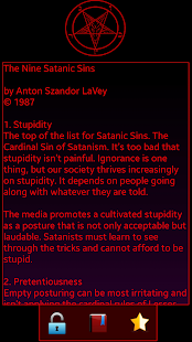The Satanic Sins - LaVey