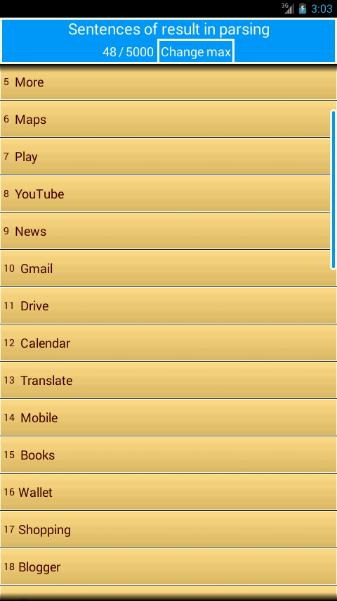 Read web aloud. Screen 2