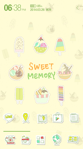 Sweet ice cream_아톰 봄 테마