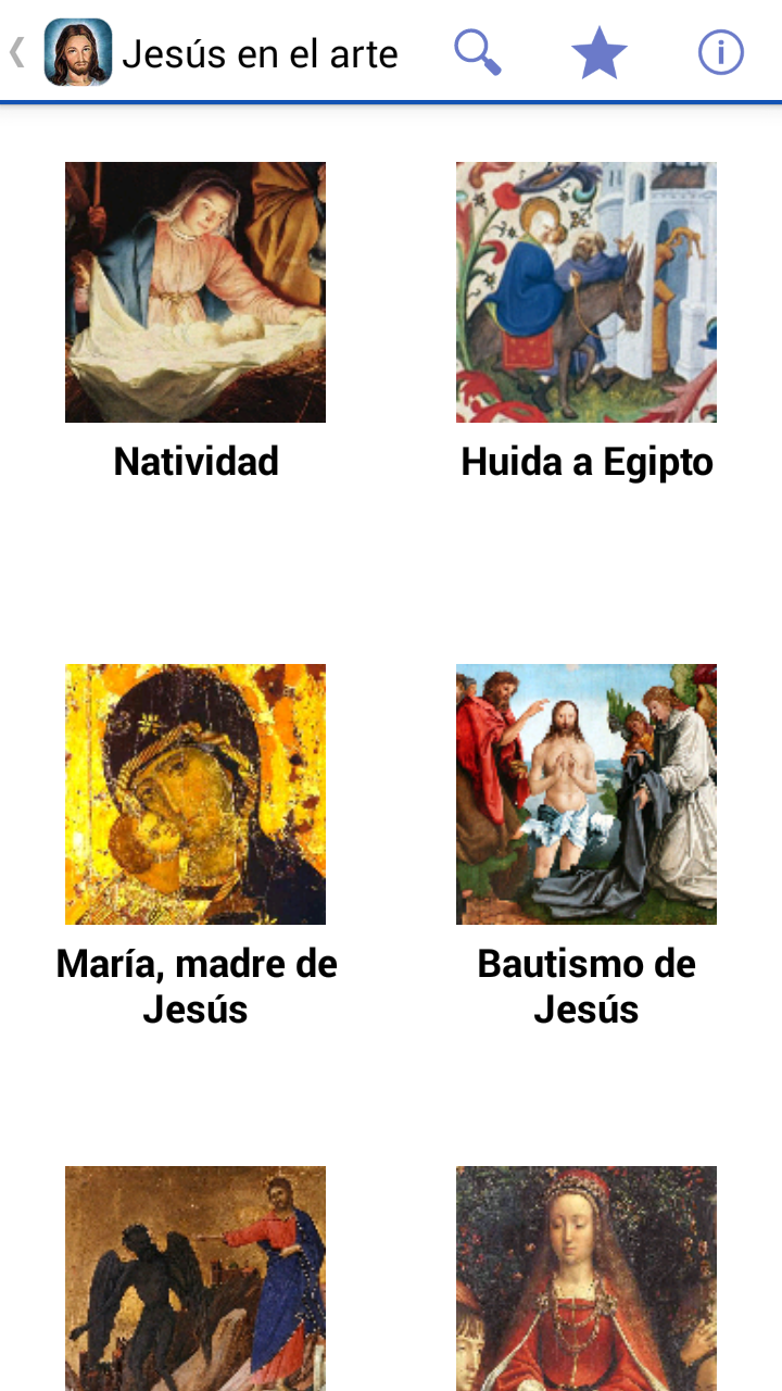 Android application Jesus Art Premium screenshort