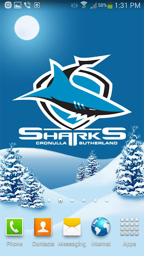 Cronulla Sharks Snow Globe