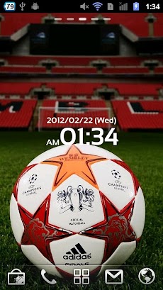 時計ライブ壁紙 サッカー ２ Androidアプリ Applion