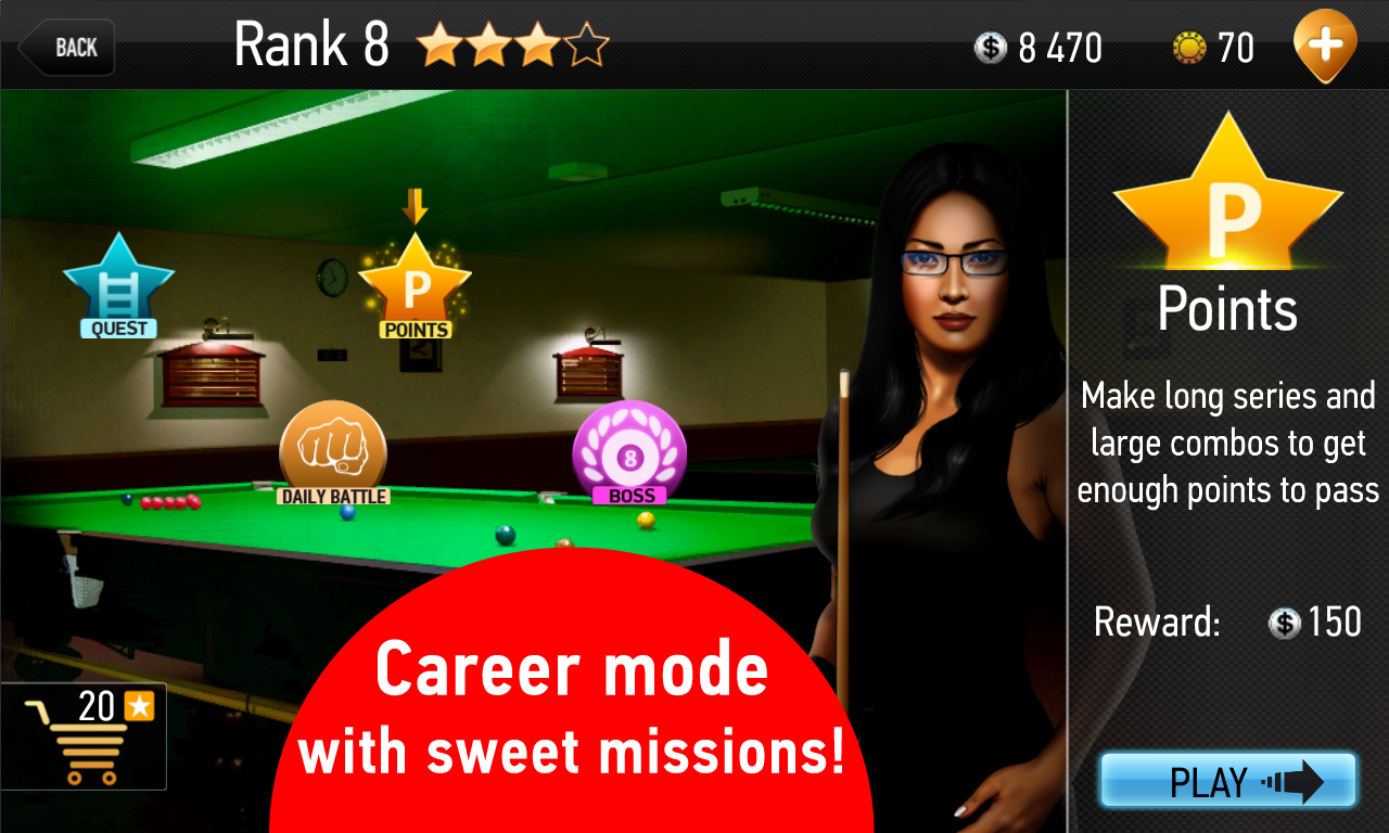   Pool World Tour: captura de tela 