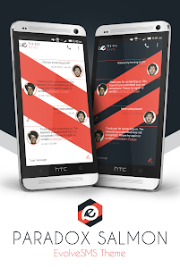 How to get EvolveSMS Theme Paradox Salmon 1.02 apk for laptop