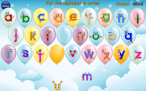 ABC Alphabet Phonics Ordering