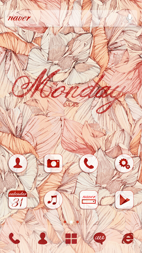 Aroha flower dodol theme