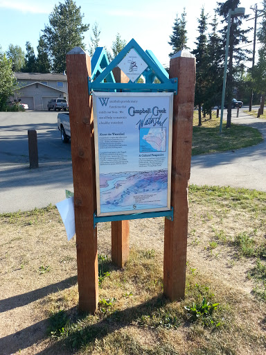 Campbell Creek Trail Sign