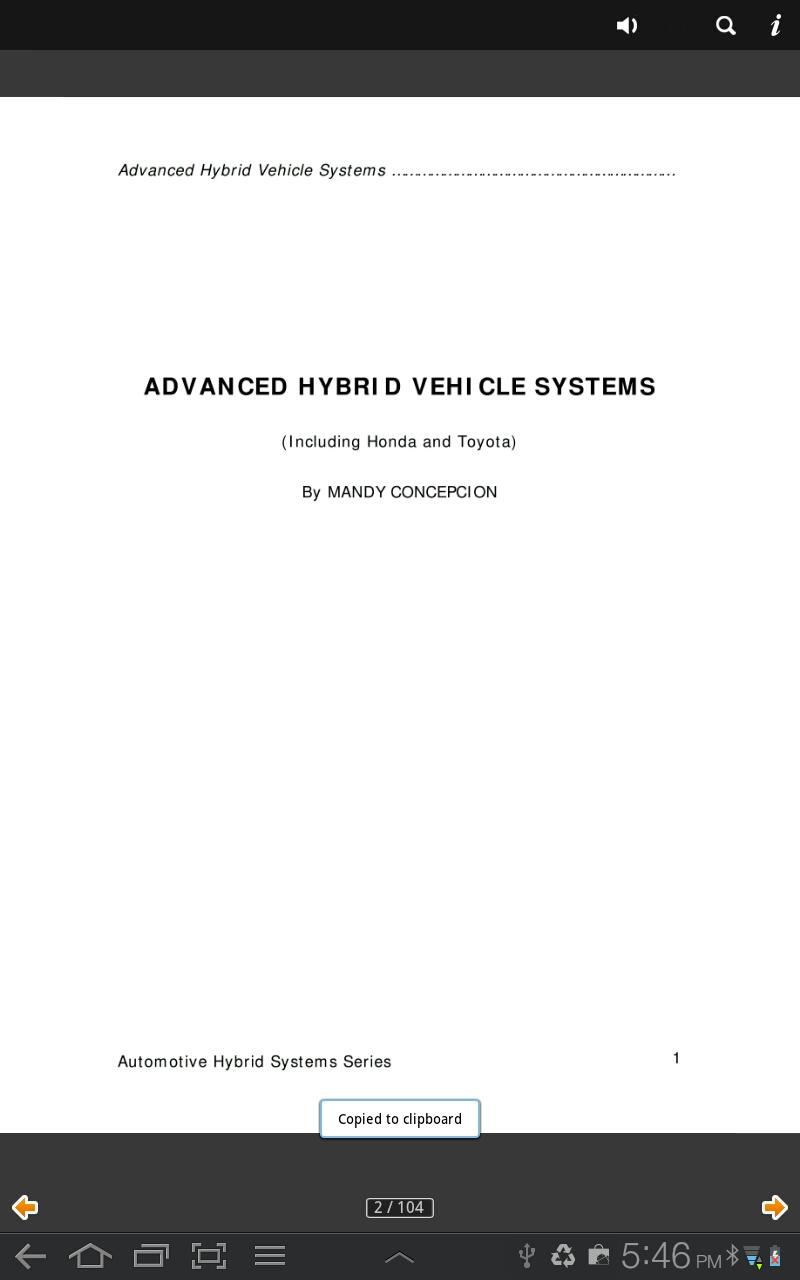 Automotive Hybrid Systems Screen 3